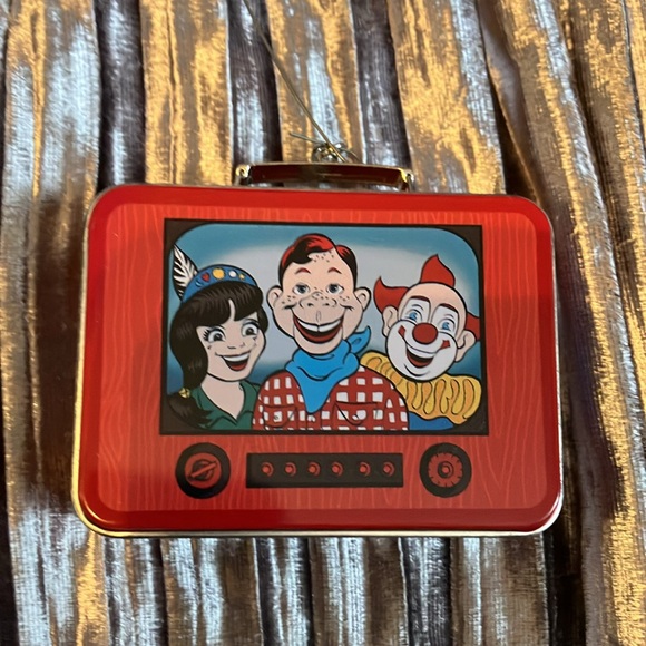 Hallmark Lunch Box & Thermos Ornaments - Superman, Scooby-Doo, Howdy Doody set/5 - Picture 3 of 11